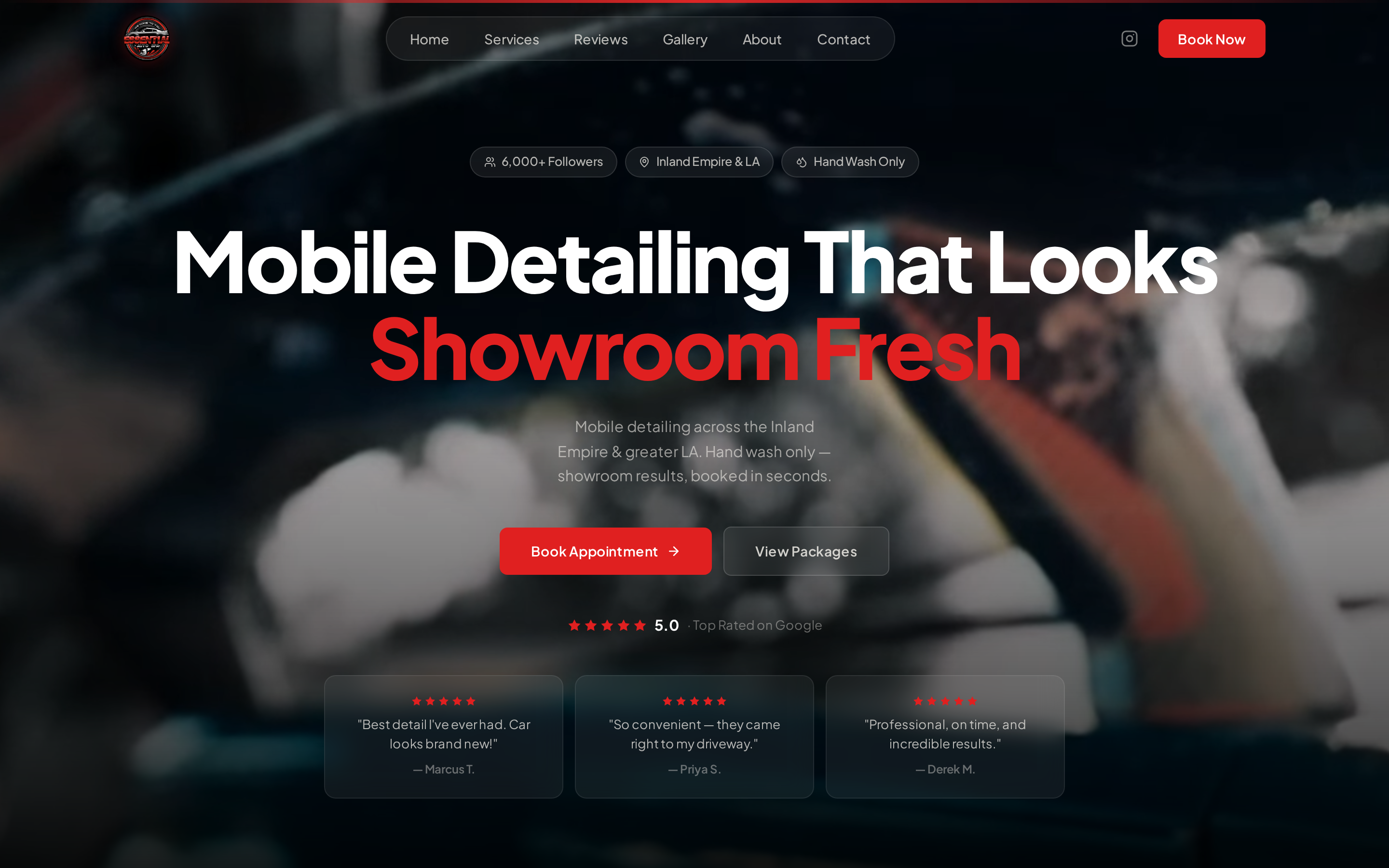 Essential Auto Spa screenshot