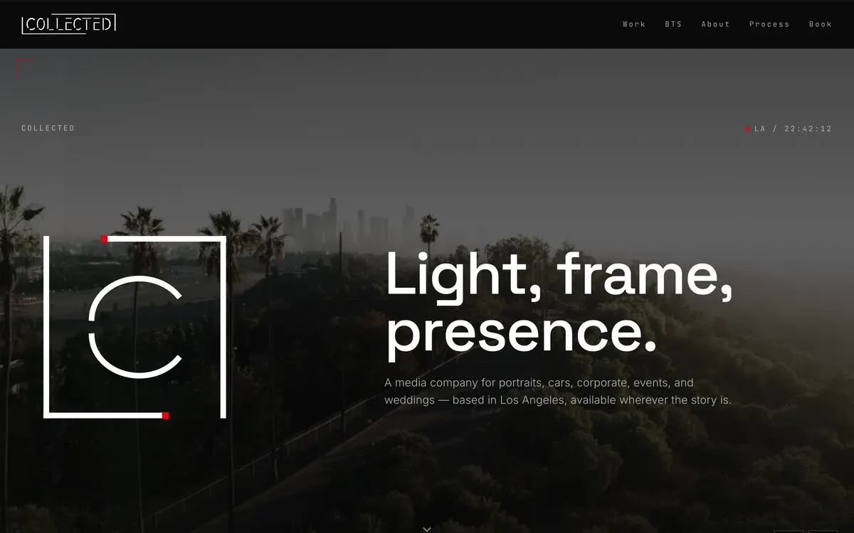 Collected website
